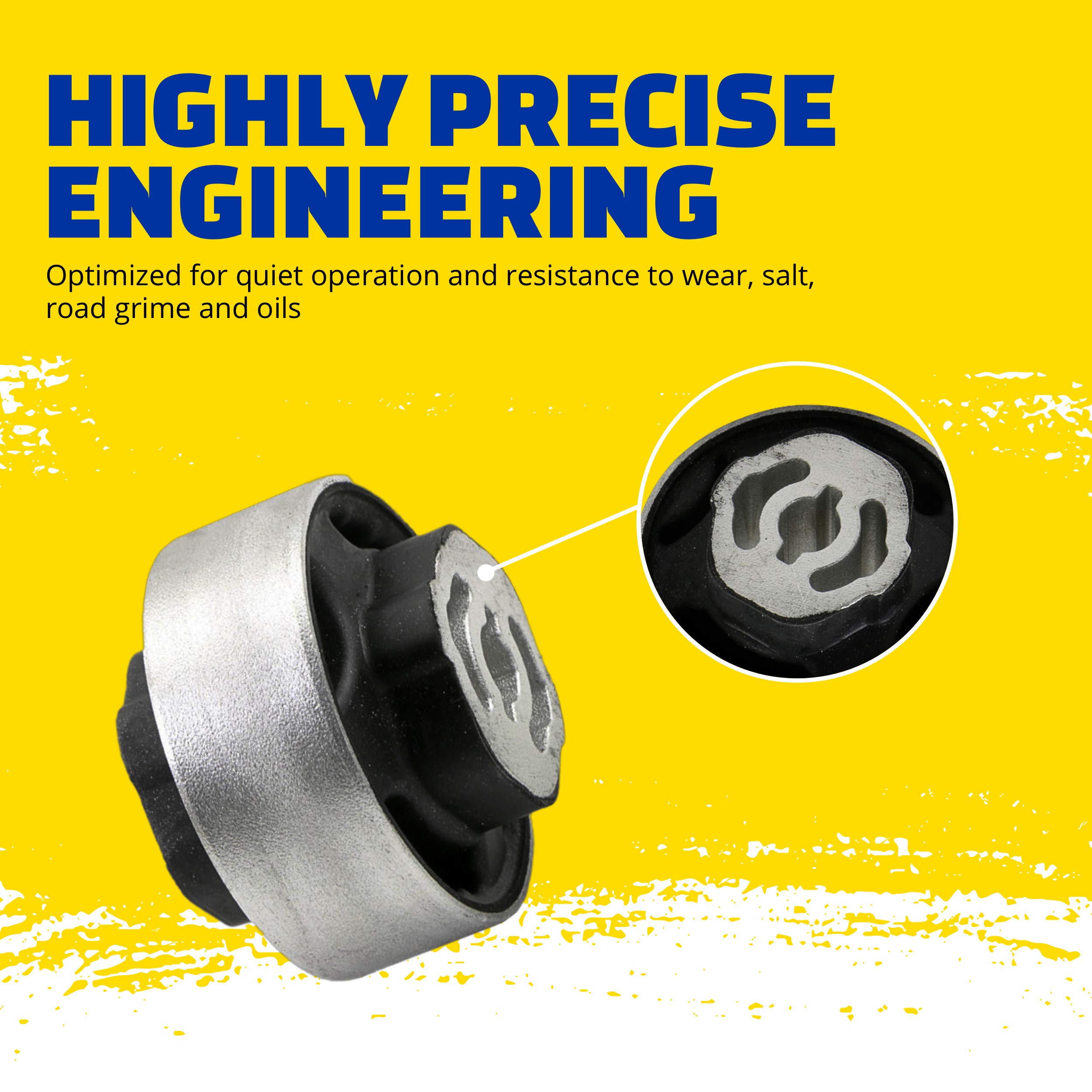 MOOG K3128 Suspension Control Arm Bushing Kit for Jeep Wrangler - Image 3