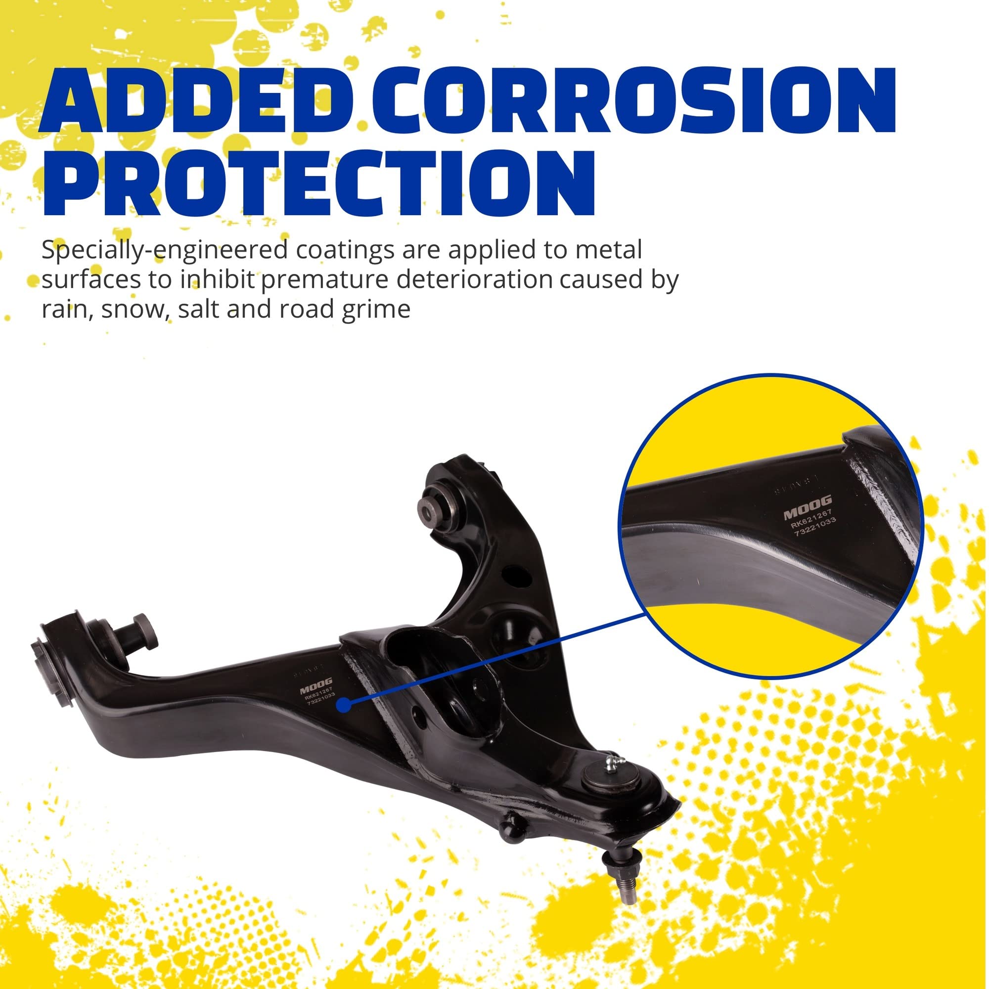 MOOG Chassis Products RK623739 Suspension Control Arm and Ball Joint Assembly - Image 3
