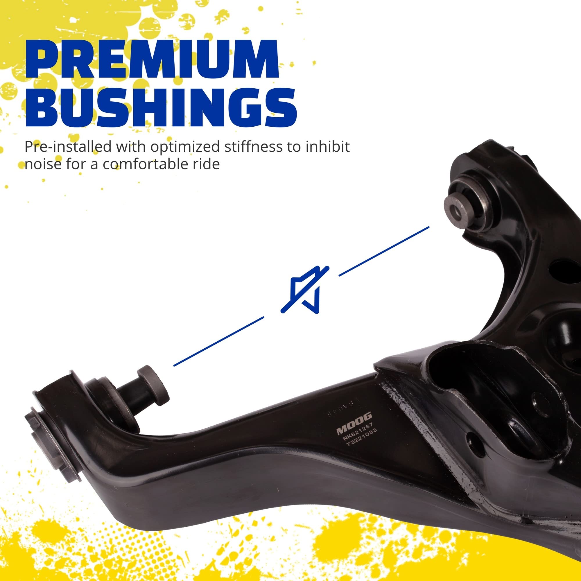 MOOG Chassis Products RK623739 Suspension Control Arm and Ball Joint Assembly - Image 4